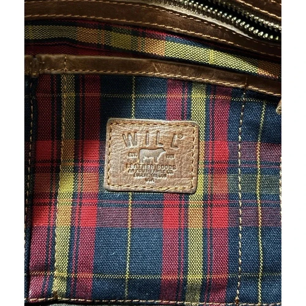 Will Signature Canvas and Bridle Leather Briefcase OUT OF STOCK‎ RARE